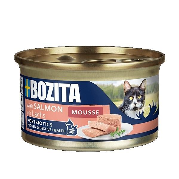 Bozita kattemad vådfoder mousse med laks - 85 g