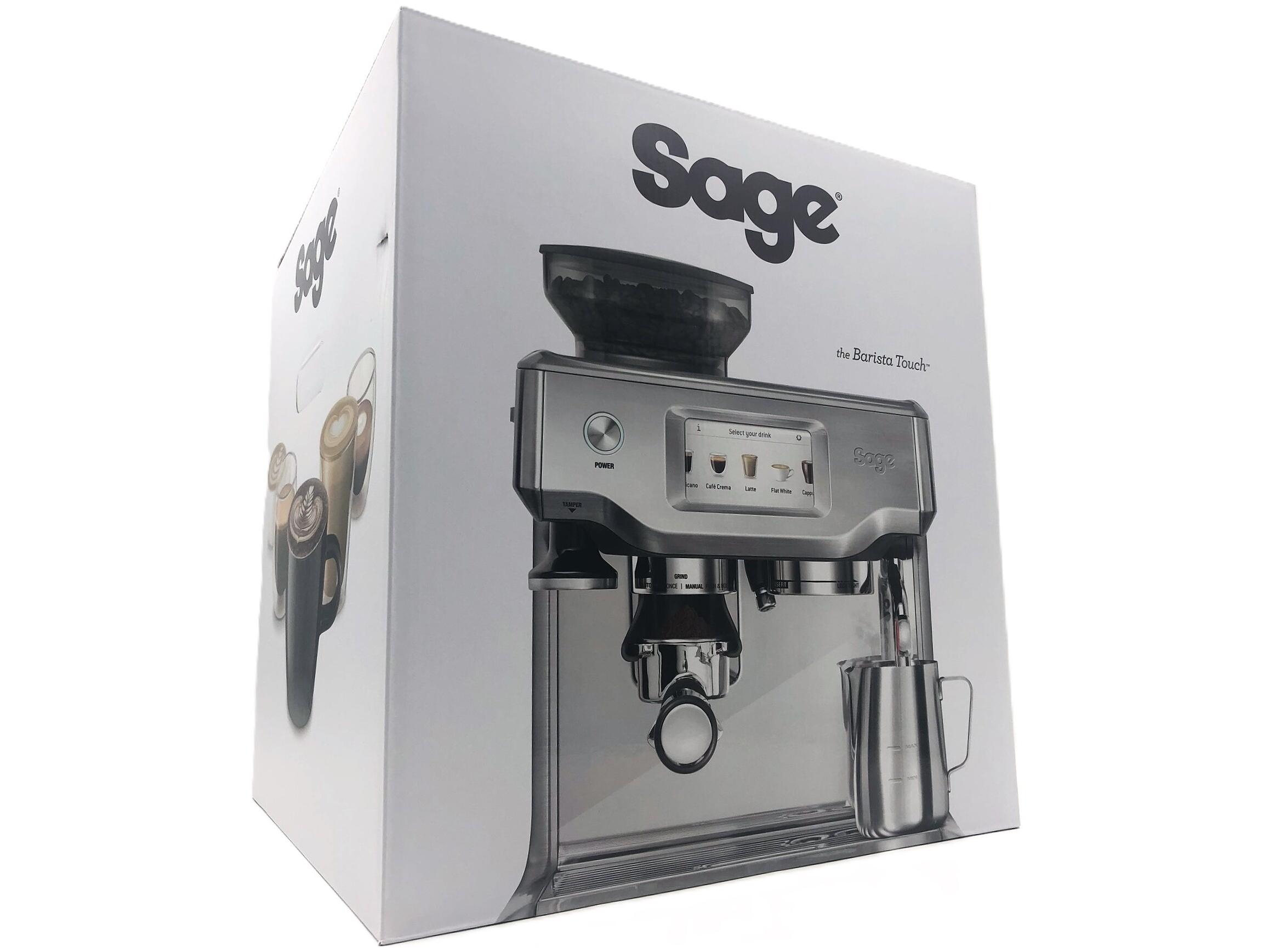 Sage the Barista Touch SES880 - automatisk espressomaskine med mælkeskummer, børstet rustfrit stål billede