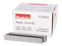 Makita 1016 HD hæfteklammer 16 mm x 10 mm - 5.040 stk billede