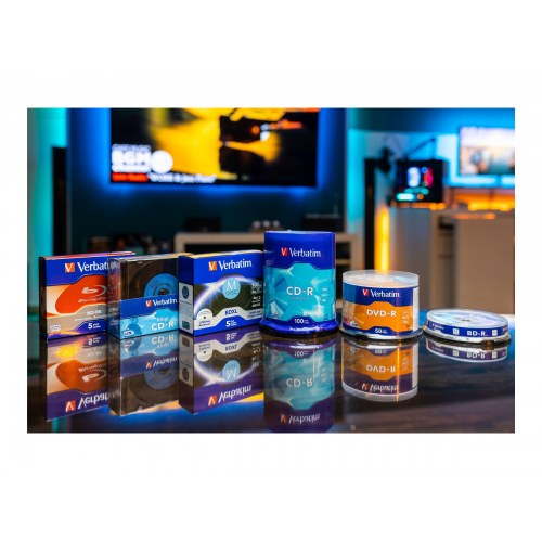Verbatim CD-R 700 MB 52x – spindle med 100 stk.