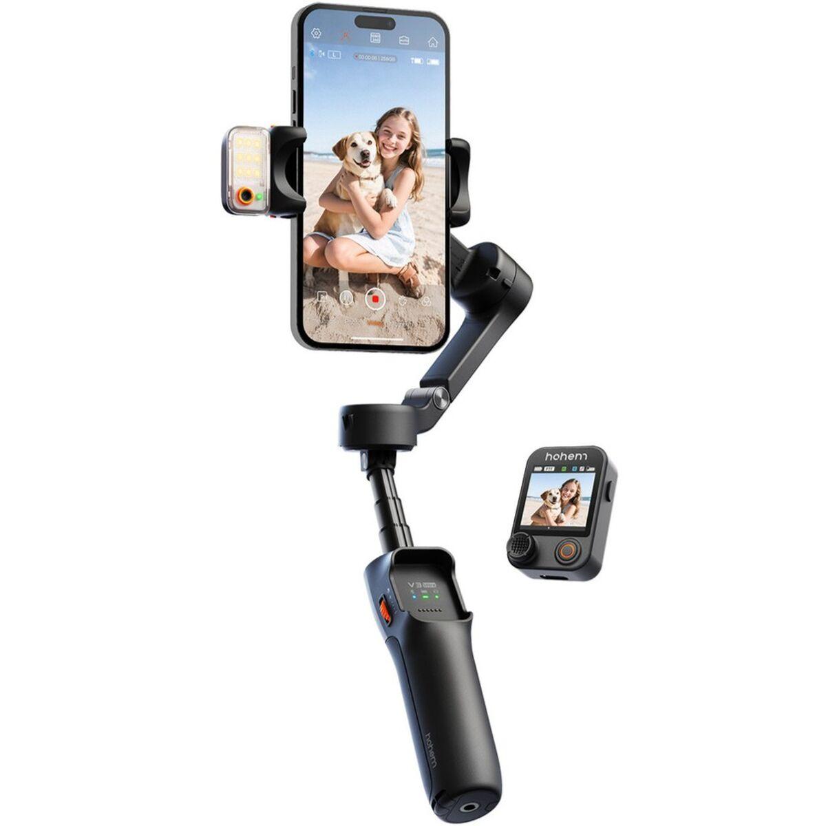 Hohem HPG-V3U - kamerastabilisator til smartphone, sort