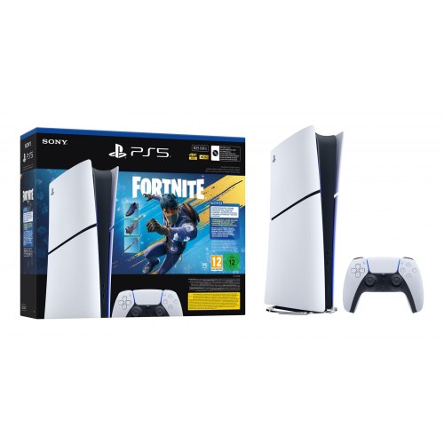 Sony PlayStation 5 Slim – Digital Edition konsol + Fortnite Blooming Chaos Bundle