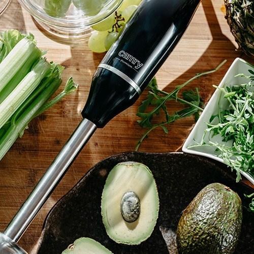 Adler Camry CR 4630 stavblender – sort/sølv