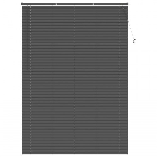 Persienner Indstillelig Sølvgrå 213 x 130 cm PVC