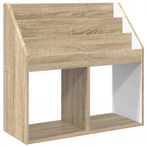 Børnebogreol i sonoma eg - 72,5 x 29,5 x 69 cm