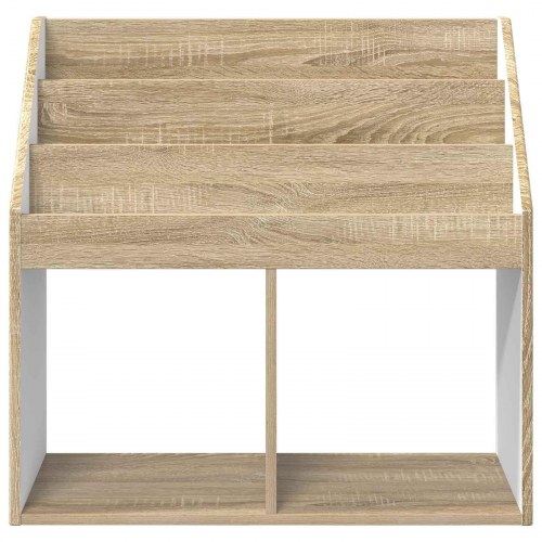 Børnebogreol i sonoma eg - 72,5 x 29,5 x 69 cm