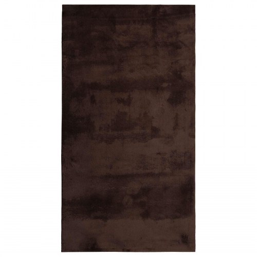 Blødt vaskbart gulvtæppe HUARTE brun 60 x 110 cm