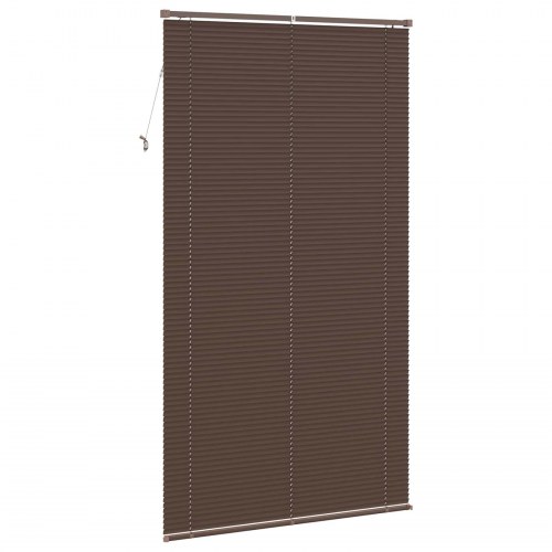 Persienner Indstillelig Mørk Brun med Mønster 213 x 120 cm PVC