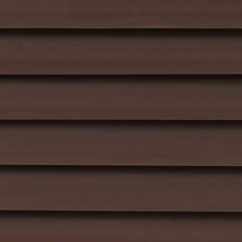 Persienner Indstillelig Mørk Brun med Mønster 150 x 130 cm PVC