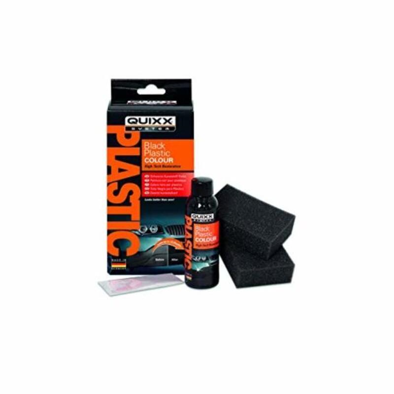 Quixx Plastic Restorer Kit - Hurtigttørrende, sort
