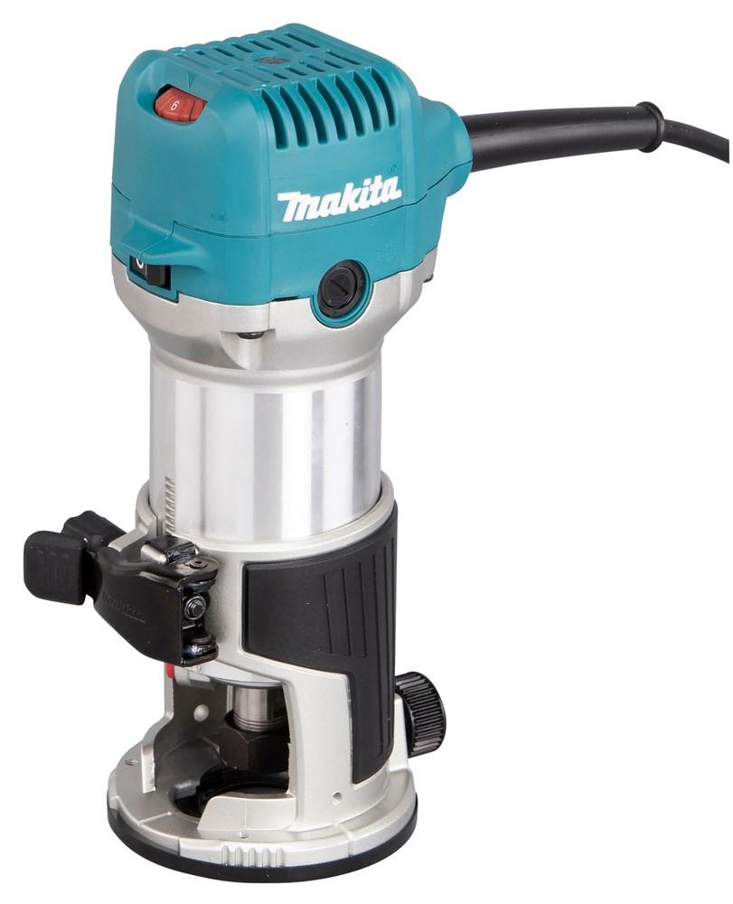 Makita RT0702C overfræser 710 W - kompakt elfræser