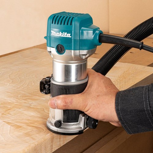 Makita RT0702C overfræser 710 W - kompakt elfræser
