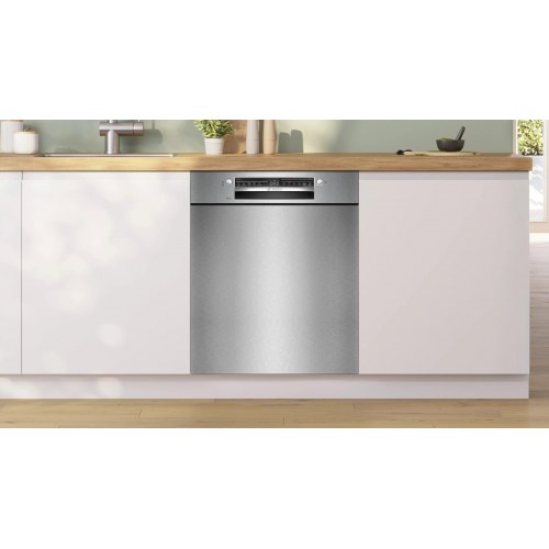 Bosch Serie 2 SMU2HVS06E indbygget opvaskemaskine - 14 kuverter, stål