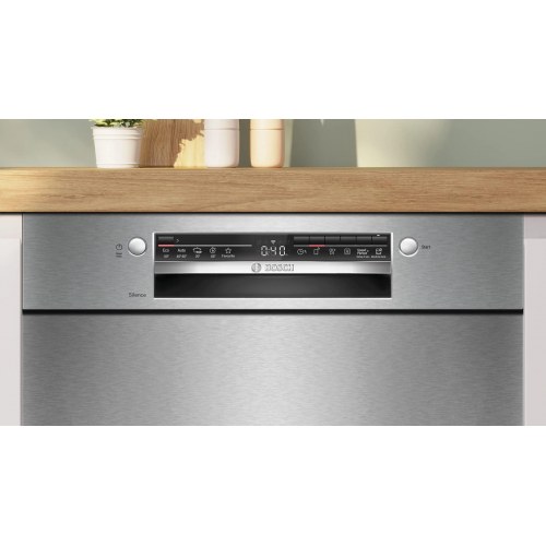 Bosch Serie 2 SMU2HVS06E indbygget opvaskemaskine - 14 kuverter, stål
