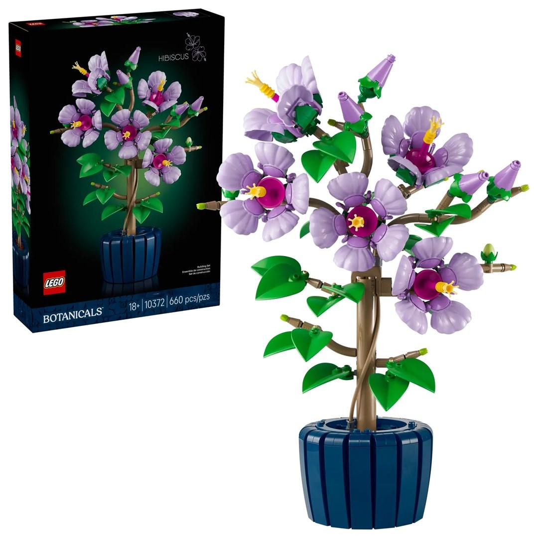 LEGO Botanicals 10372 Hibiscus – byggesæt til voksne (660 dele) billede