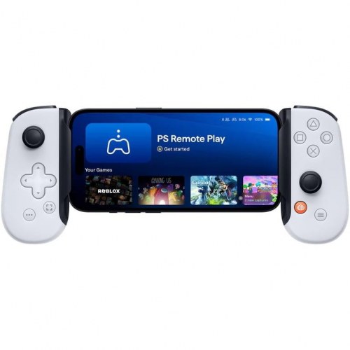 Backbone One – PlayStation Edition til iPhone (Lightning) – hvid gamepad til iOS, PC og PlayStation Remote Play