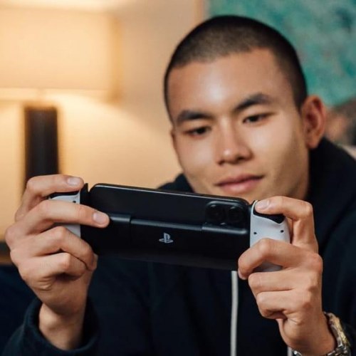 Backbone One – PlayStation Edition til iPhone (Lightning) – hvid gamepad til iOS, PC og PlayStation Remote Play