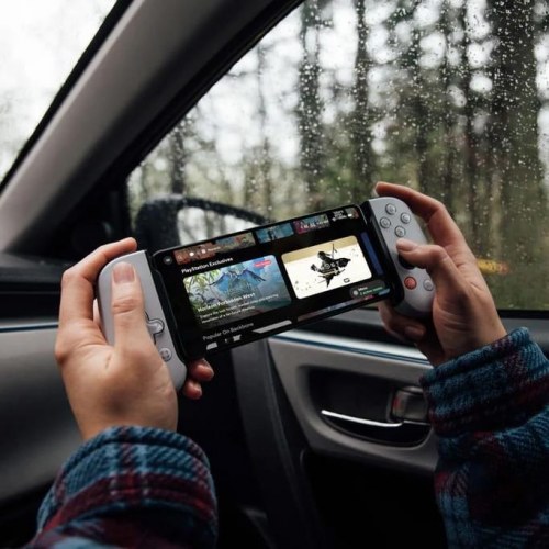 Backbone One – PlayStation Edition til iPhone (Lightning) – hvid gamepad til iOS, PC og PlayStation Remote Play