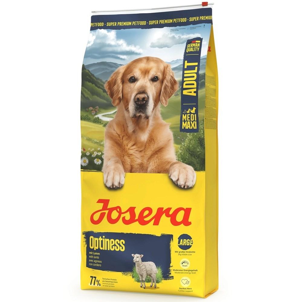 JOSERA Adult Optiness - tørfoder til mellem og store hunde, lam - 12,5 kg