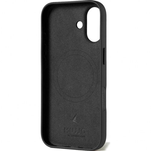 MUJJO Full Leather Case med MagSafe til iPhone 17 - Sort