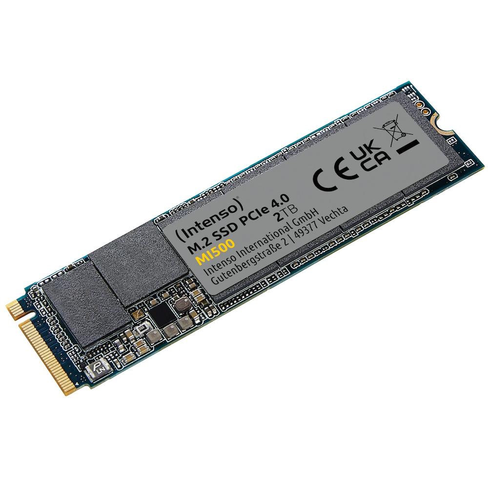 Intenso MI500 500 GB M.2 NVMe SSD PCIe 4.0 (2280) billede