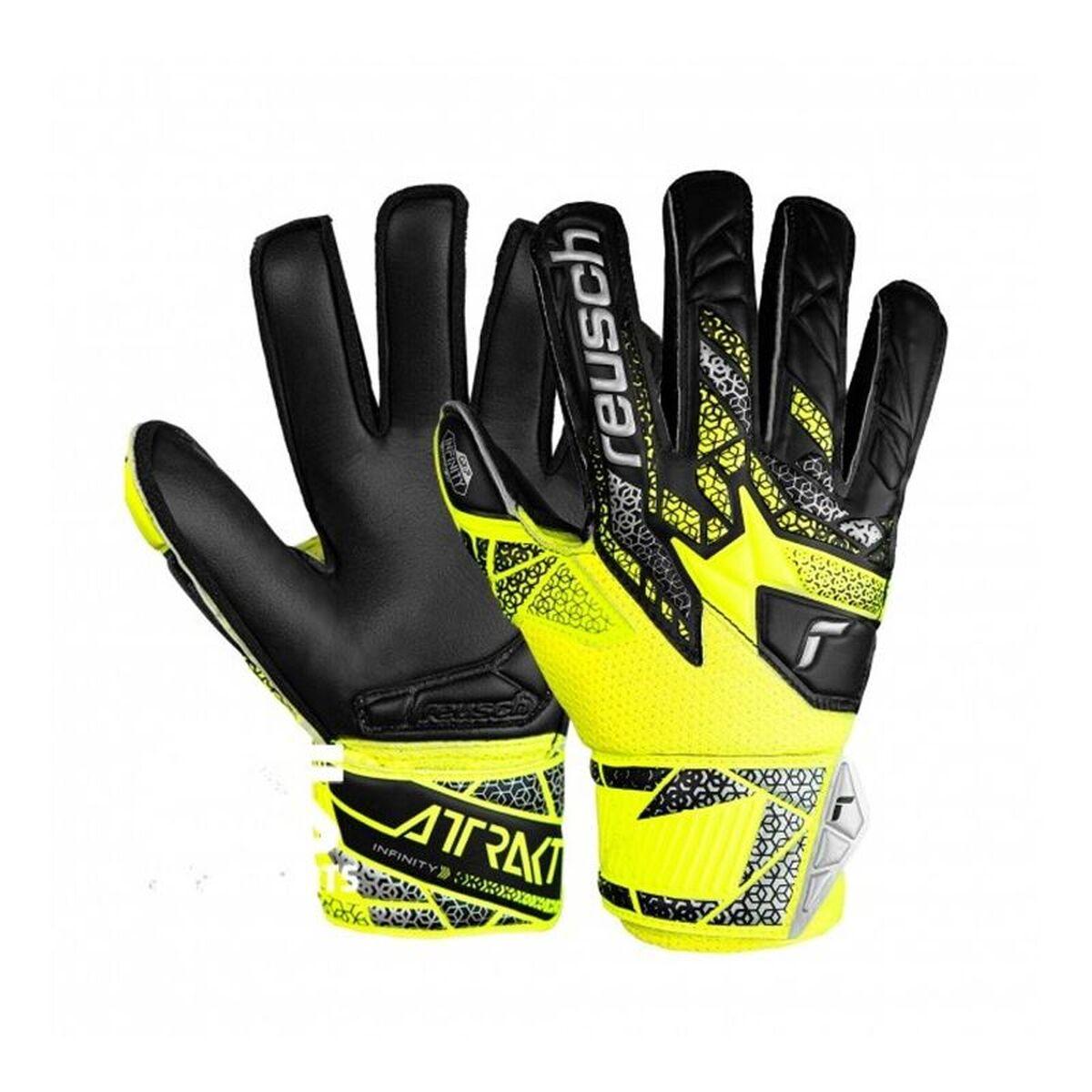 Reusch Attrakt Infinity målmandshandsker - str. 7,5 (børn/unisex)