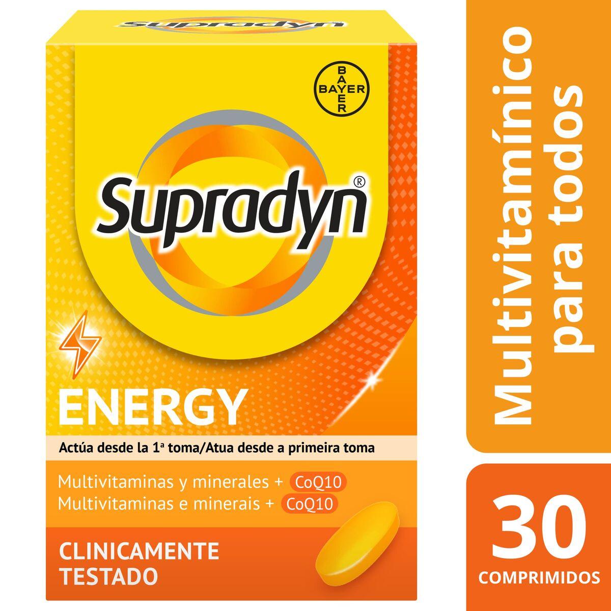 Supradyn Energy - multivitamin tabletter, 30 stk.