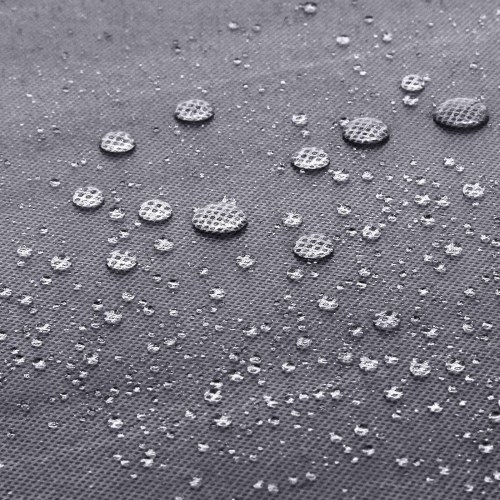 Stofgarderobe – sammenklappeligt tøjskab med bøjlestang, 75 × 45 × 160 cm, grå