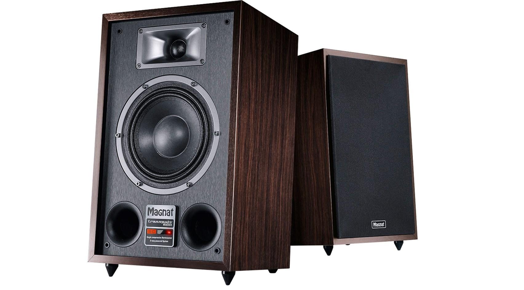 Magnat TRANSPULS 800A, 2-vejs, Kabel & trådløs, 60 W, 34 - 32000 Hz, Sort, Brun