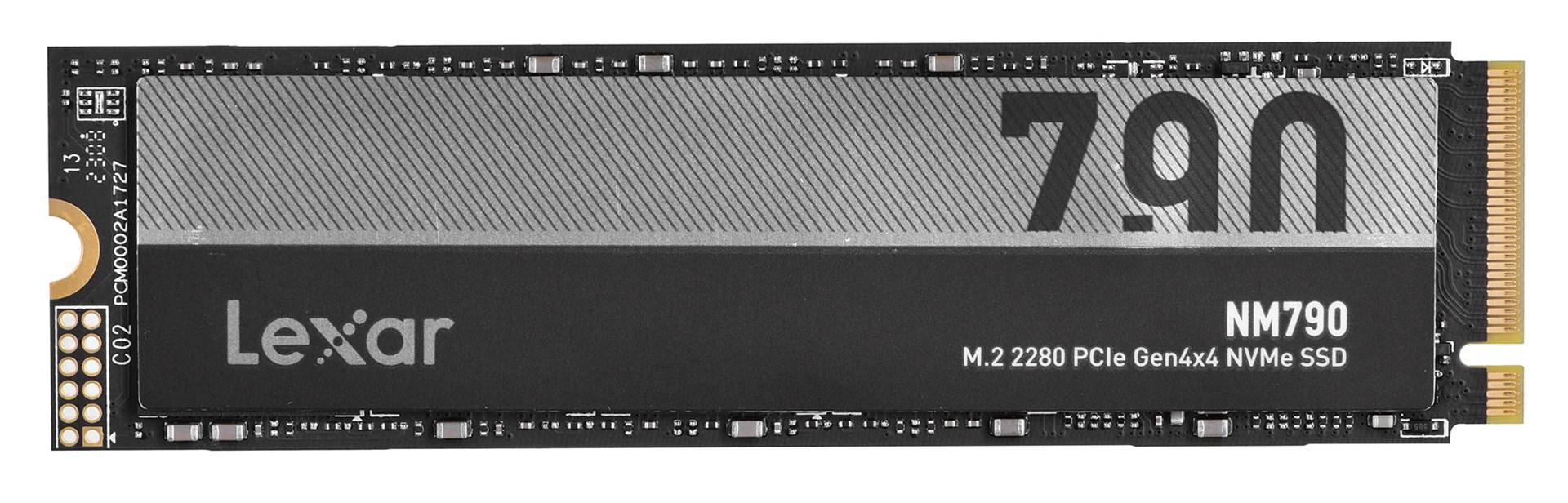 Lexar NM790 M.2 NVMe SSD 512 GB - PCIe 4.0 x4 billede