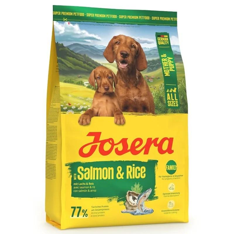 JOSERA Mother & Puppy Laks & Ris - tørfoder til hund - 3 kg