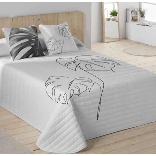 Sengetæppe (vattæppe) Naturals Bouti Hvid Enkeltseng (180 x 260 cm)