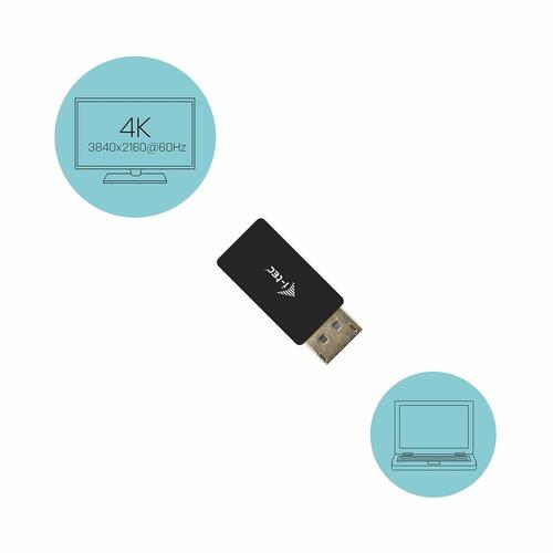 DisplayPort til HDMI-adapter i-Tec DP2HDMI4K60HZ