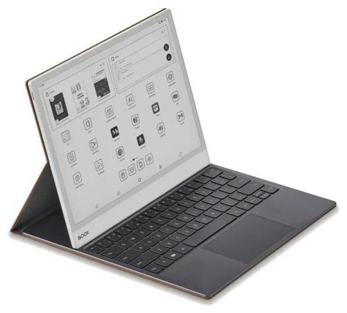 ONYX Boox Note Max / Tab X C magnetisk etui med tastatur - brun billede