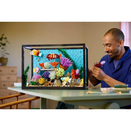 LEGO Icons 10366 Tropisk Akvarium – byggesæt til voksne