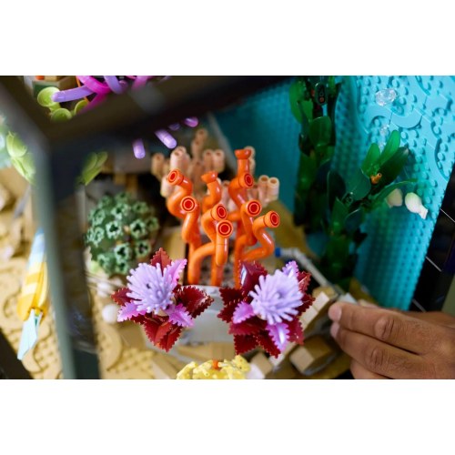 LEGO Icons 10366 Tropisk Akvarium – byggesæt til voksne