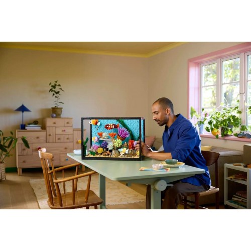 LEGO Icons 10366 Tropisk Akvarium – byggesæt til voksne