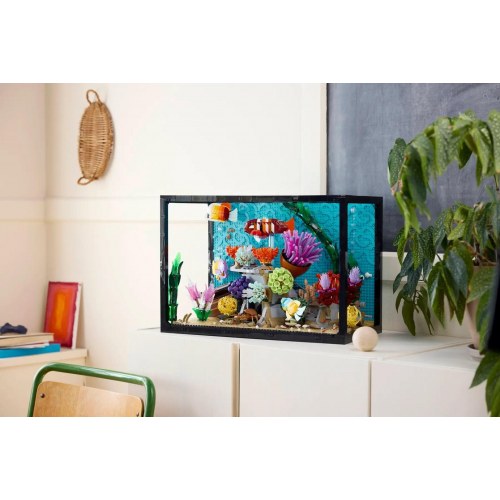 LEGO Icons 10366 Tropisk Akvarium – byggesæt til voksne