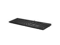 HP 125 G2 kablet tastatur - full size, Pan Nordic (sort) billede