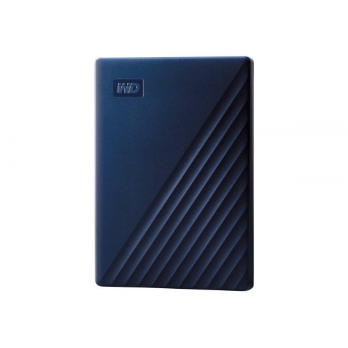 Western Digital My Passport for Mac – 2 TB ekstern harddisk, USB 3.2 Gen 1 – midnatsblå