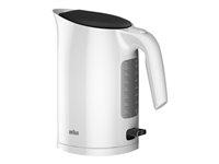 Braun PurEase WK 3100 elkedel 1,7 l – 2.200 W – hvid