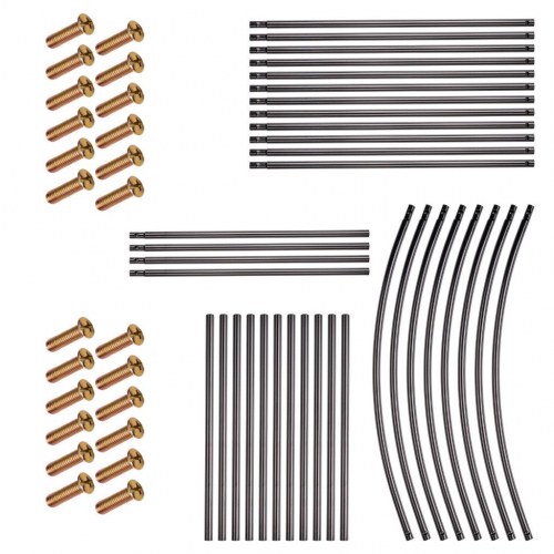 Havebue/pergola i metal – 240 × 140 cm, sort