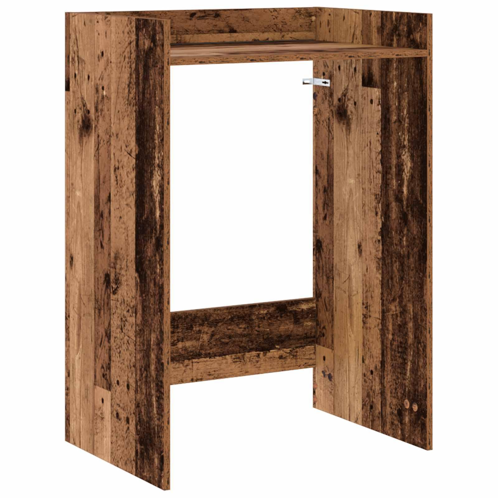 Vaskemaskine Skab Gammelt træ 67,5 x 48 x 97 cm Konstrueret træ