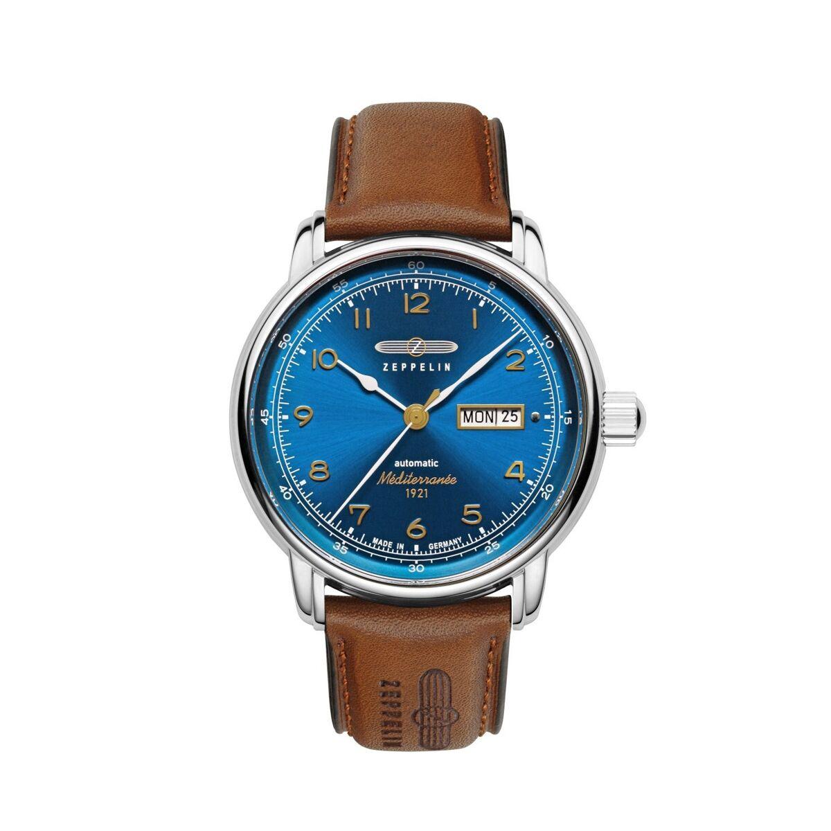Zeppelin Mediterranée herreur 9664-3 - automatisk armbåndsur til mænd