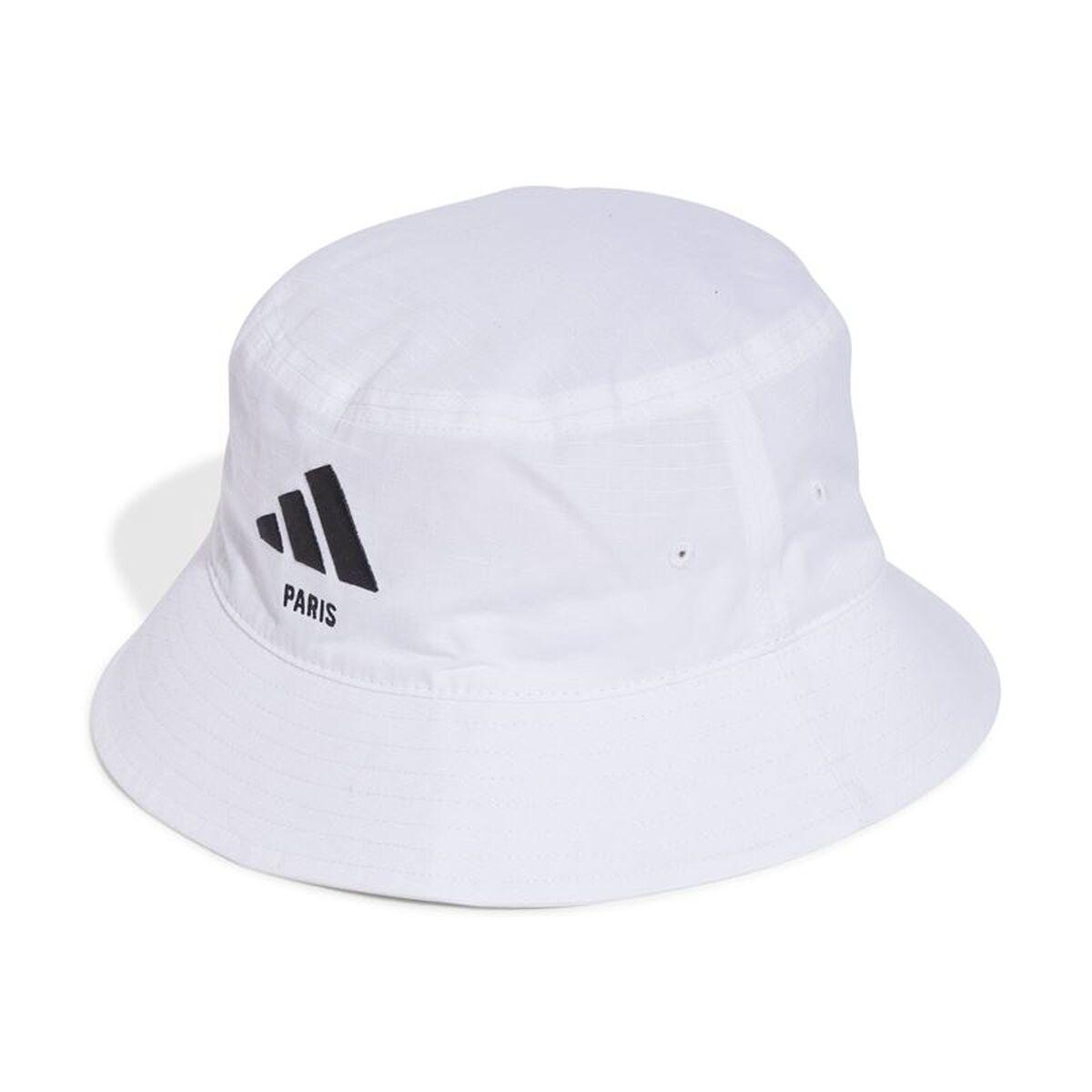 Adidas bøllehat - hvid, M/L (unisex)