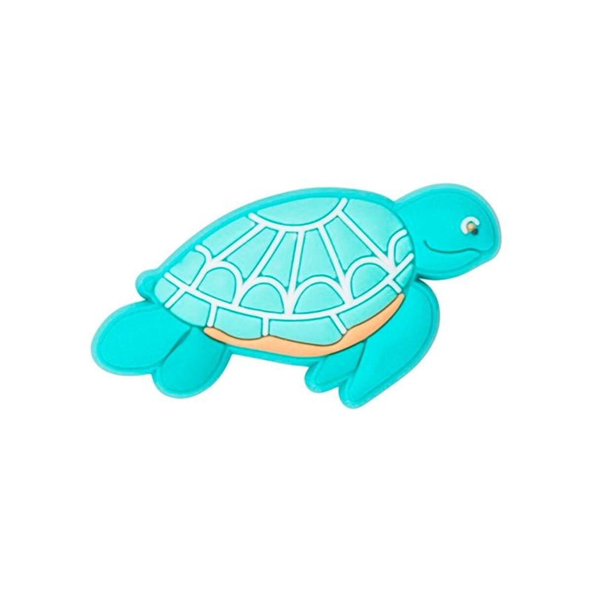 Crocs Jibbitz - Sea Turtle nål til træsko, vand/turkis