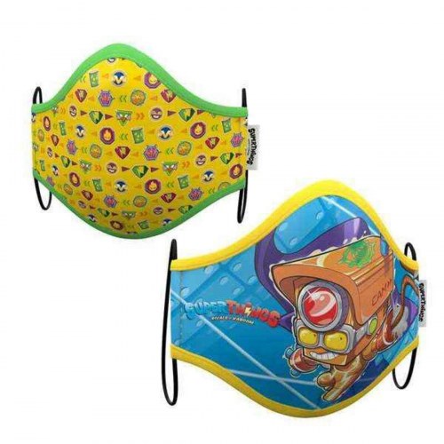 SuperThings mundbind - genanvendelige - str. 6-9 år