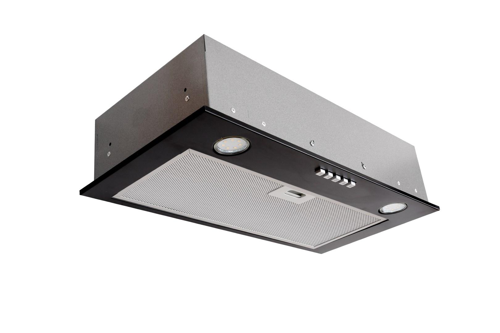Emhætte indbygning 60 cm CIARKO SL-BOX, sort