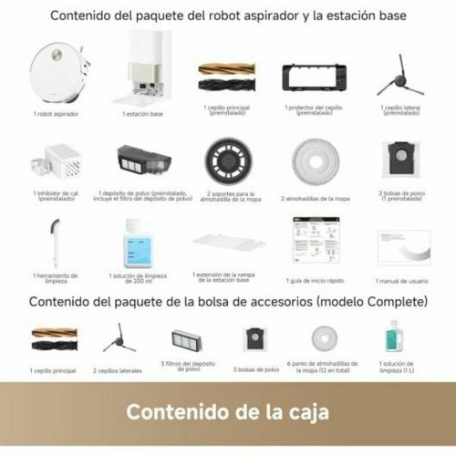 Dreame X50 Ultra Complete robotstøvsuger - 700 W, 6.400 mAh, 20.000 Pa, Wi‑Fi/app