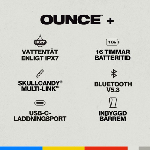 Skullcandy KILO Bluetooth-højttaler 20 W - Sort